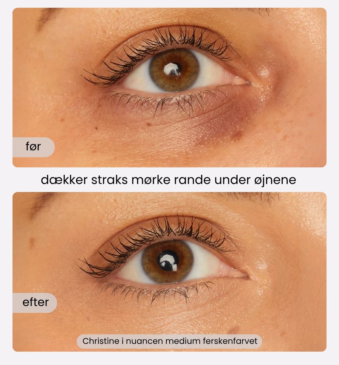 CC concealer til øjnene